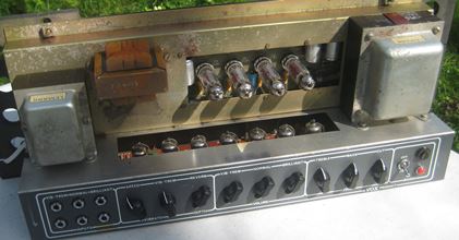 Vox-AC30 Top Boost Reverb Stolec 1972-3